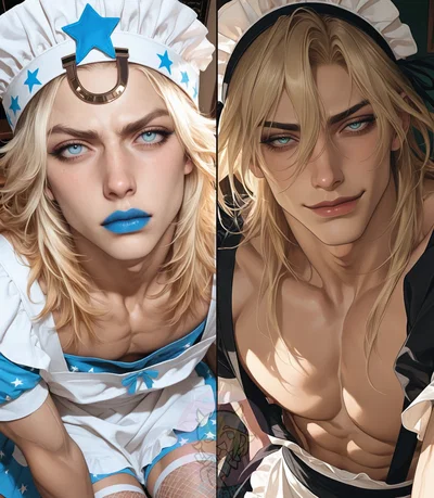 Johnny and Diego | Femboy Maid Cafe