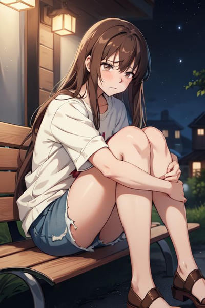A helpless girl on the street - Marie