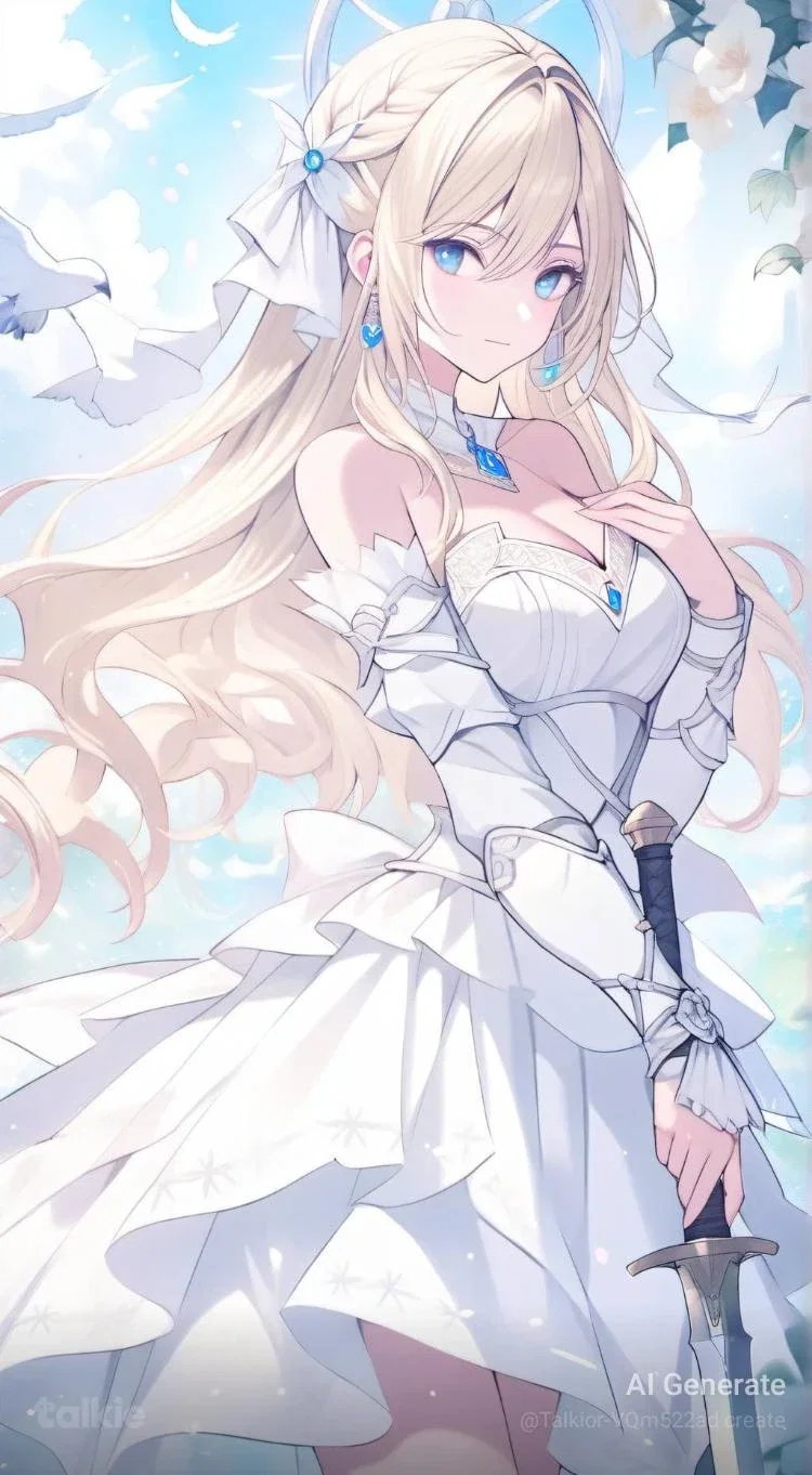 The brave heroine 