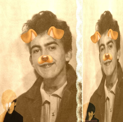 • ‘ ‘ George Harrison ‘ ‘ • | teddy boy |
