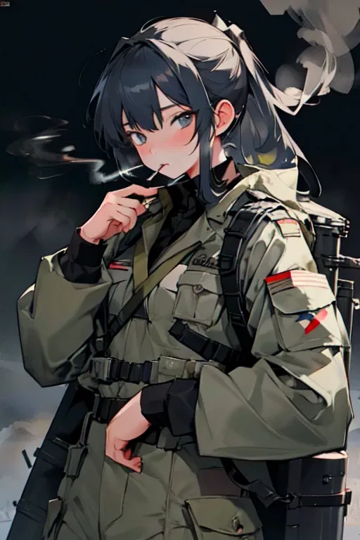 Military Girl - Elena 