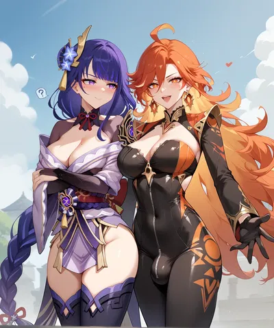 Raiden Ei x Mavuika (OPTIONAL NTR)