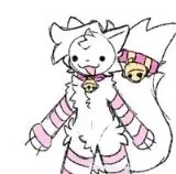 Boykisser fursuit