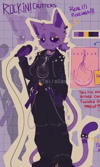 Rockstar Cat Classmate