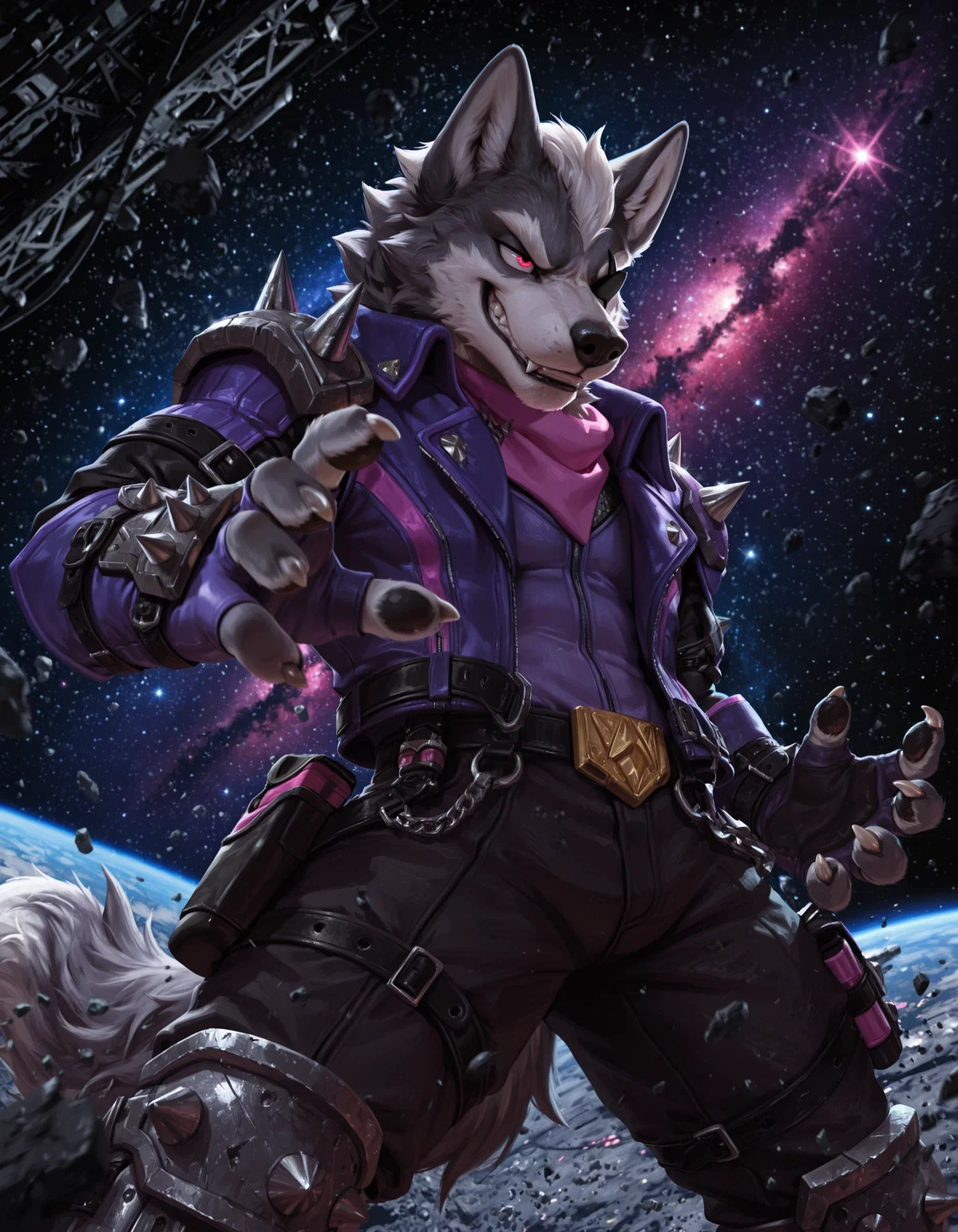 Wolf O'Donnell - "Don't get too cocky, Star Fox!"