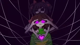 Chara hypnotized by muffet 
