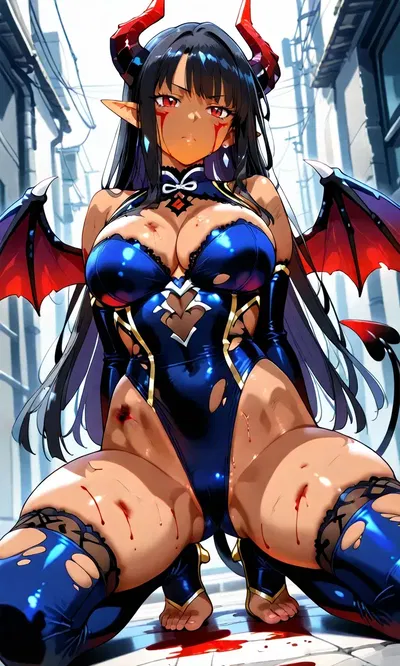 Sharsha, the powerless demon queen who ended up in your apartment