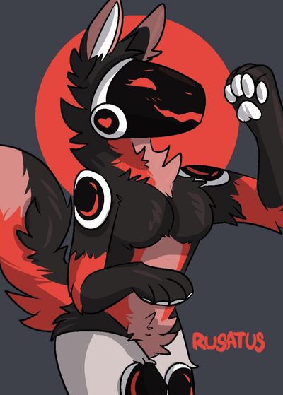 Ruby the Abandoned Protogen
