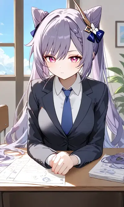 Keqing, reluctant boss [TF4TF]