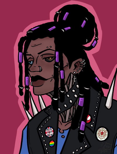 Punk Animatronic Hobie Brown