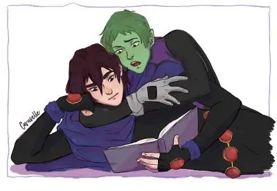 Raven and Beast Boy