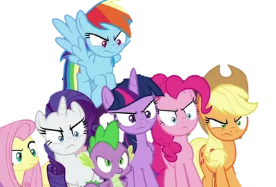 - Mane six -