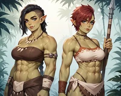Morgra & Shar'na | Your Orc family