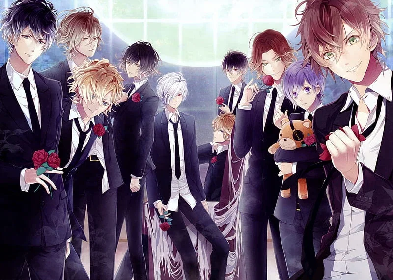 Diabolik lovers: More Blood. Mukamis and Sakamakis. Ruki Mukami Route (Public version)