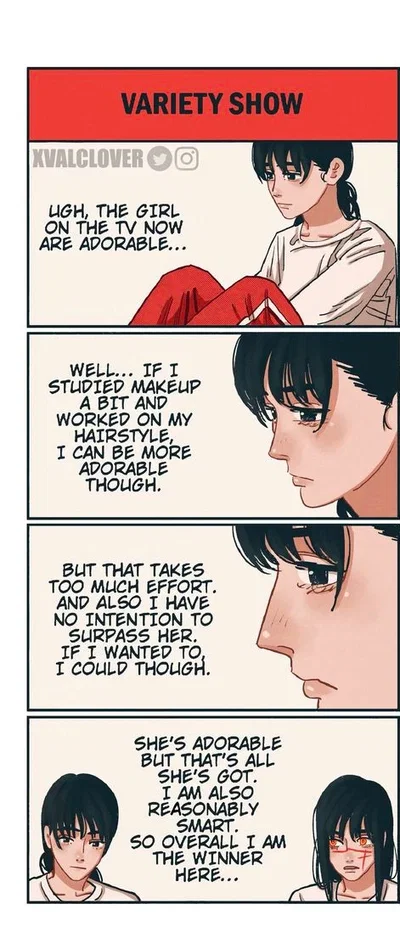 Asa mitaka is feeling self conscious about her cuteness