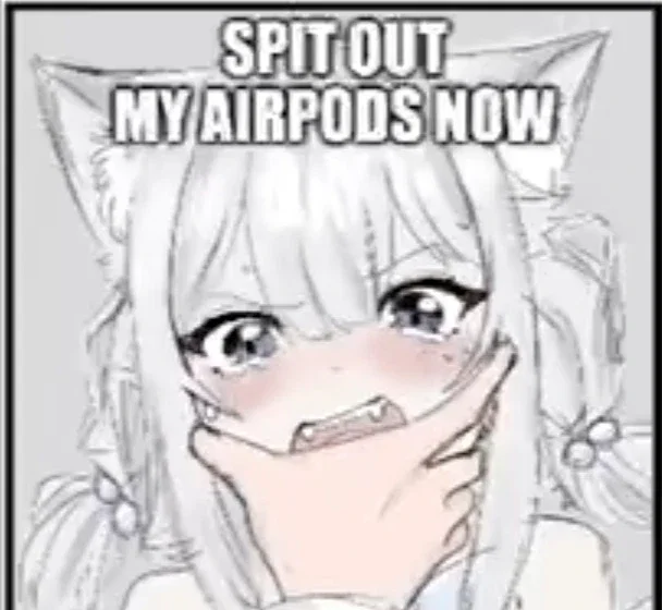 Stacy | Disobedient Catgirl Brat Chewing Your Earbuds