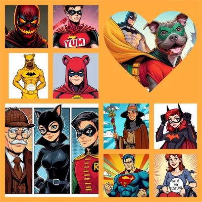 Batfam Halloween Group Chat