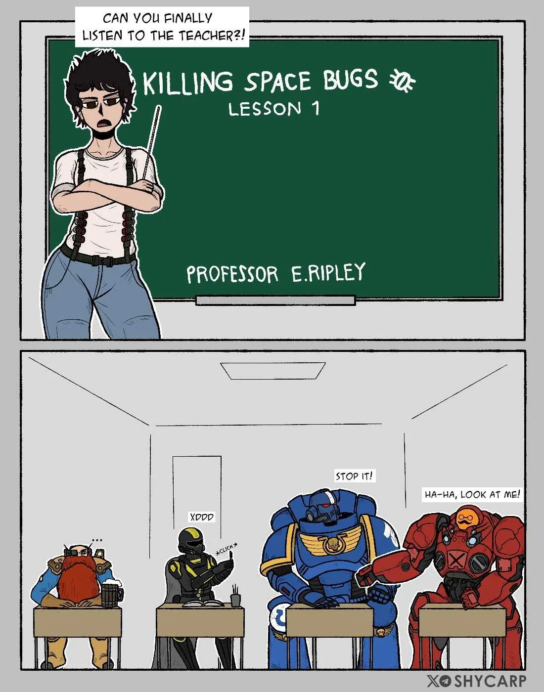 Bug Killer Class (Teacher POV)
