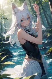 Alia (Your girlfriend turned Demi-Human!)
