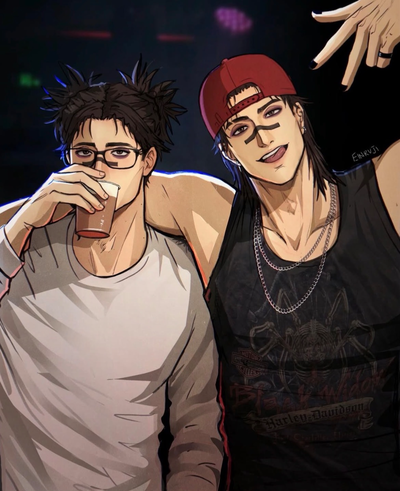 Choso Kamo - Twin Frat AU