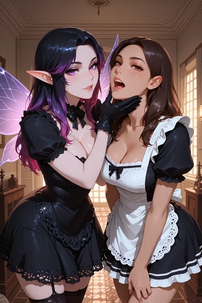 Your Wife Accidentally Summoned a Fertility Fairy?! - Roxanne & Evelyn