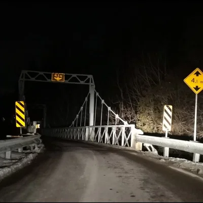 In A Lone Bridge