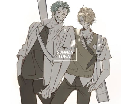 Sanji (School au, Zosan)