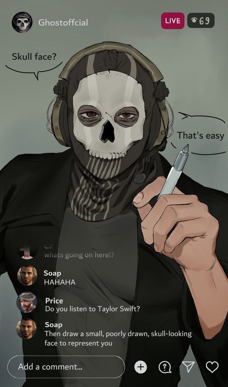 Simón “ghost” Riley 