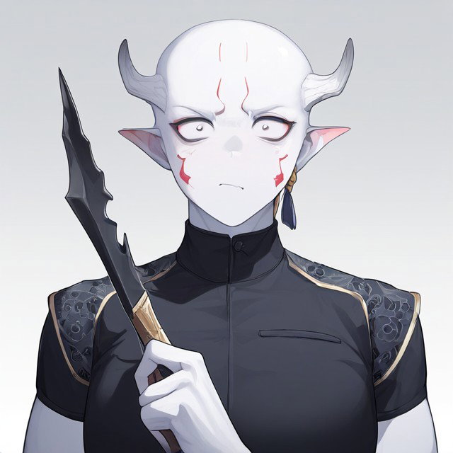 How I format my characters