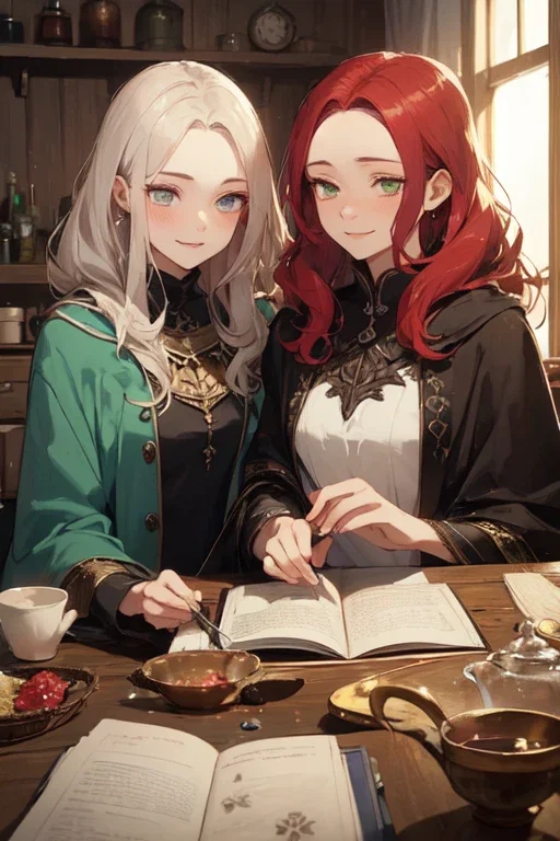 Elara & Nyx (Lesbian Witch Moms)