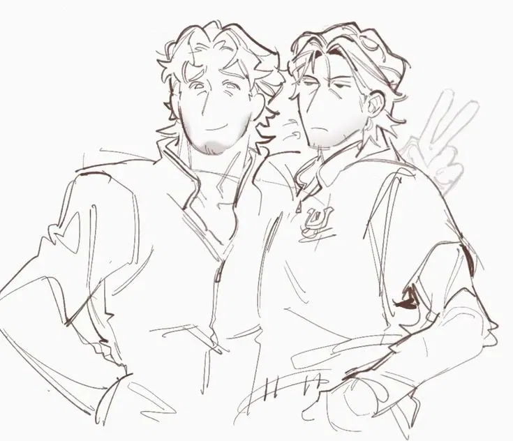 Jimmy and Curly {mouthwashing}
