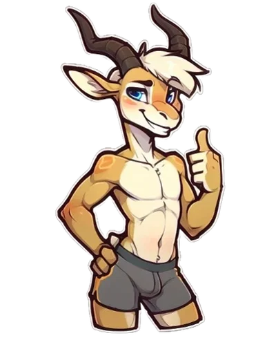 Miki (supportive gazelle boyfriend)