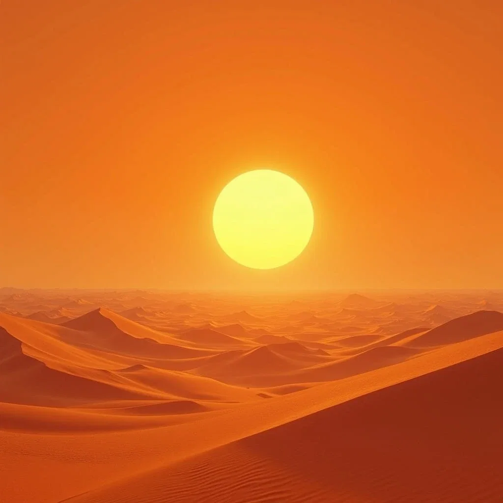 The desert