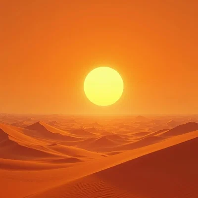 The desert