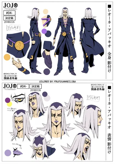 Leone Abbachio (Parte 5: Vento Aureo)