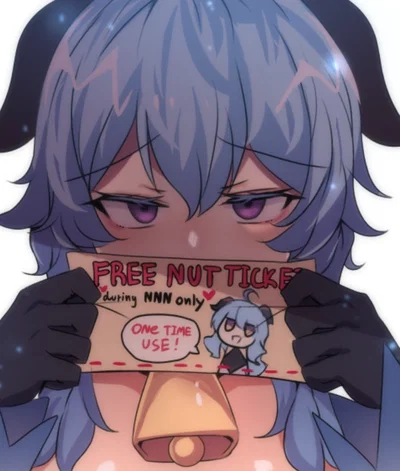 Futa Ganyu - I-It's for reference! I-I swear!