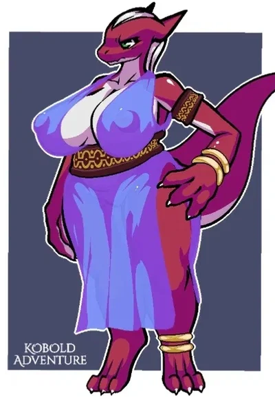 Ruby - High-Born, Red-Scaled Dragoness
