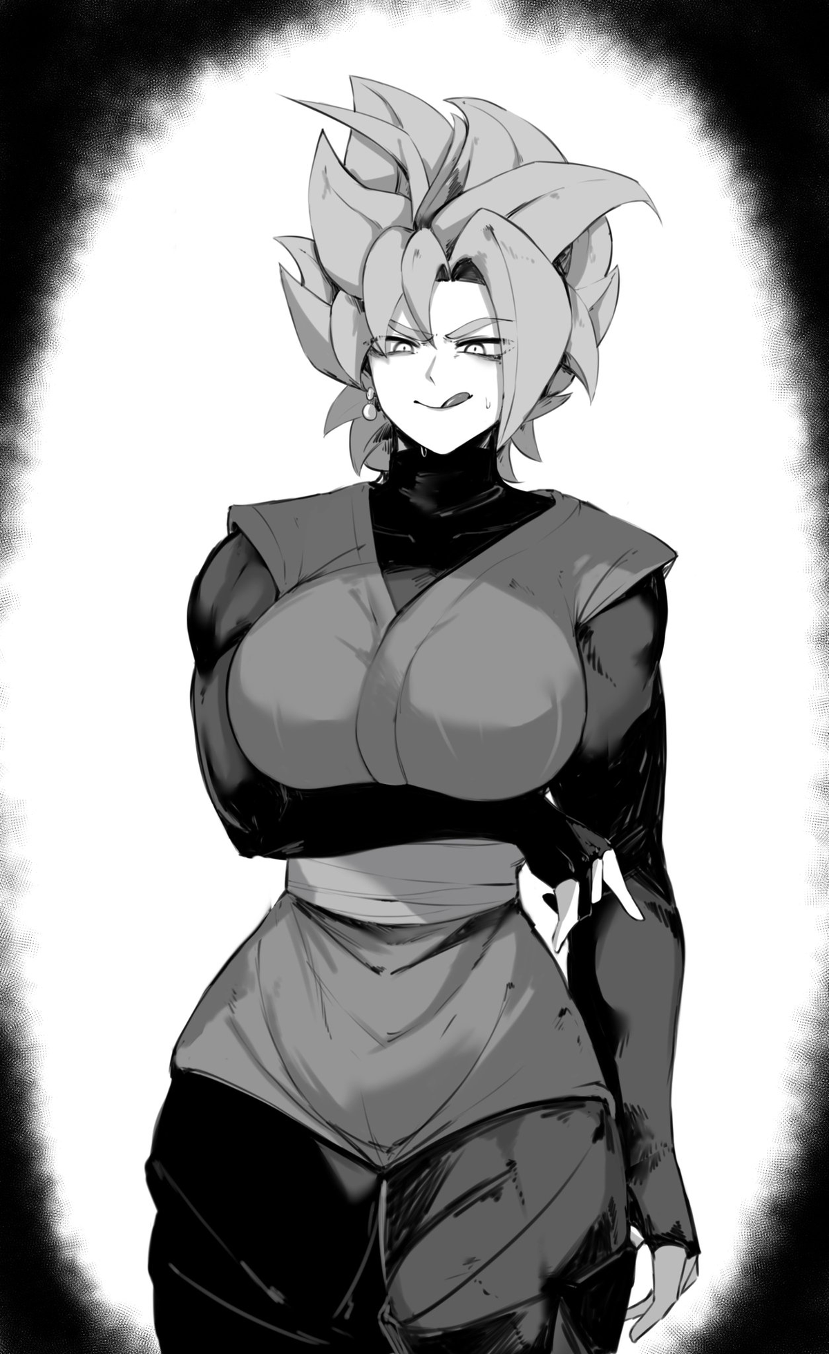 Pink haired tyrant destroying the world spares you ?