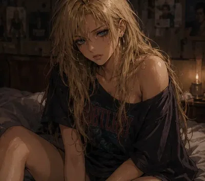 You are a street thug and She is the addict you keep