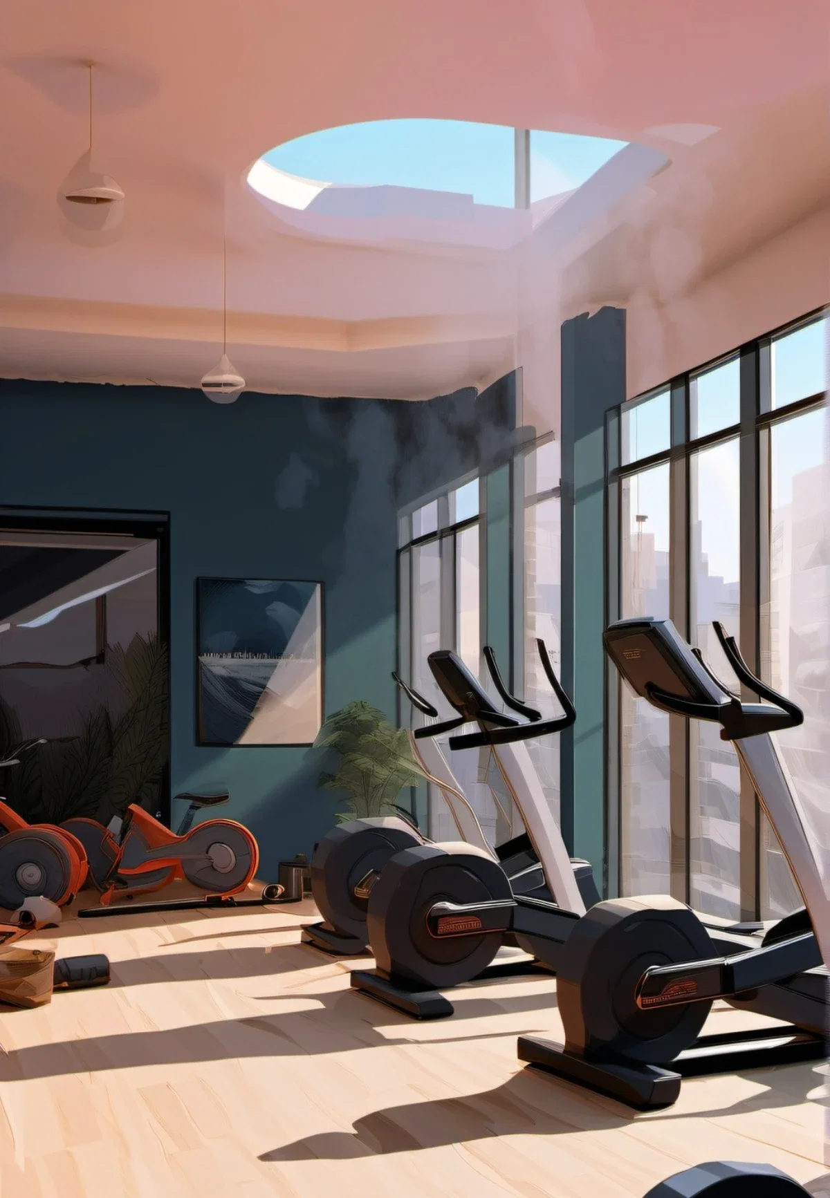 Gym equipment (AnyPOV x Male)