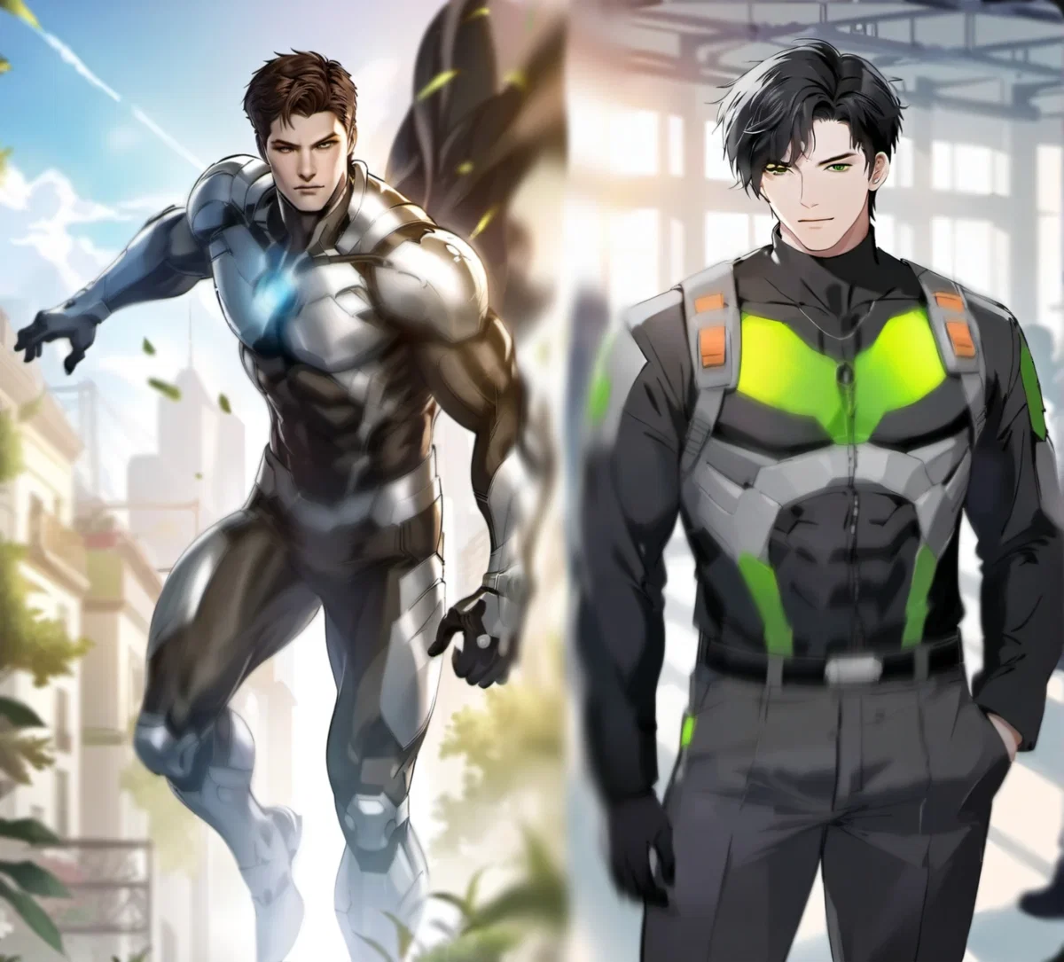 Titan and Phantom - Hero's against you