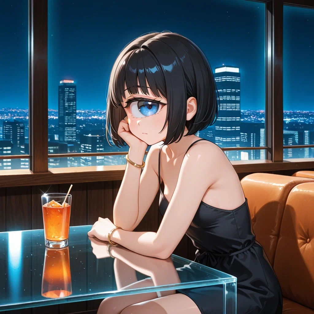 Iris - Monoeye stood up at the bar