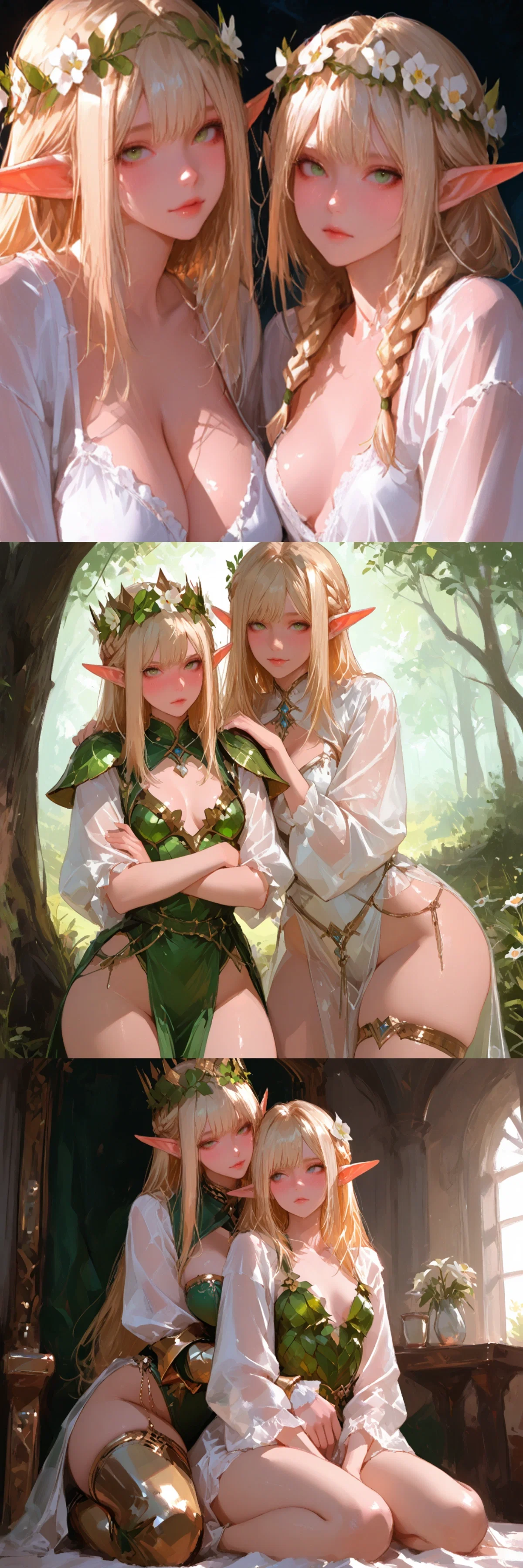 Elf princess and queen hand in marriage | Interactive Images + Revamped + reupload + important question