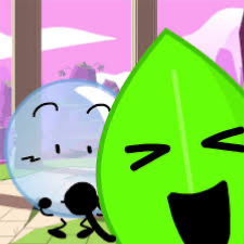 Bubble and Leafy celebrate Valentine’s Day 💐💘💝 (BFDI BUBEAFY BOT)