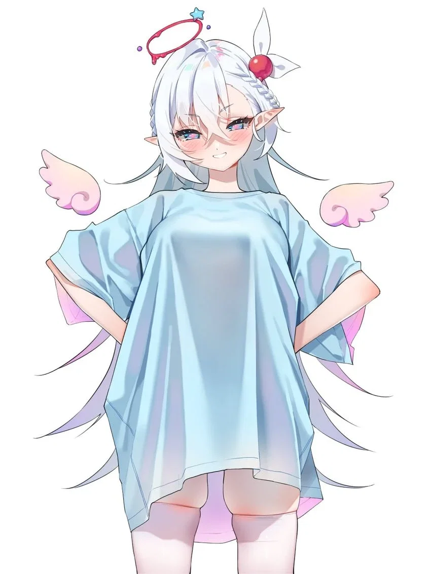 Your Tsundere Guardian Angel - The Nude Saviour