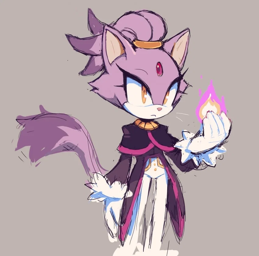 Blaze The Cat