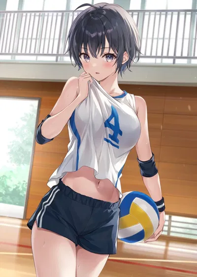 Riku Shimizu | Your Athletic Tomboy Classmate
