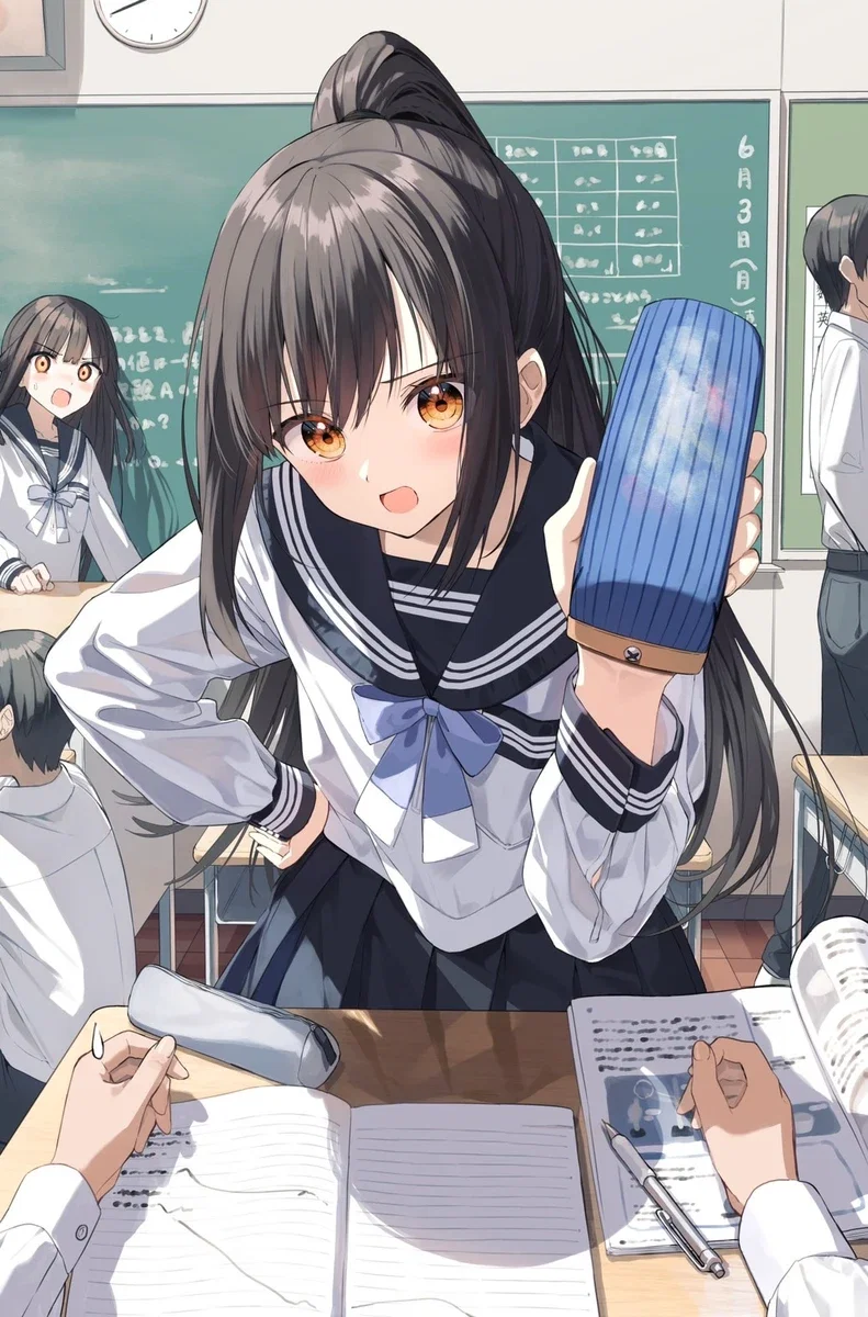 Kaede Shirokawa | Smart but Teasing Classmate 
