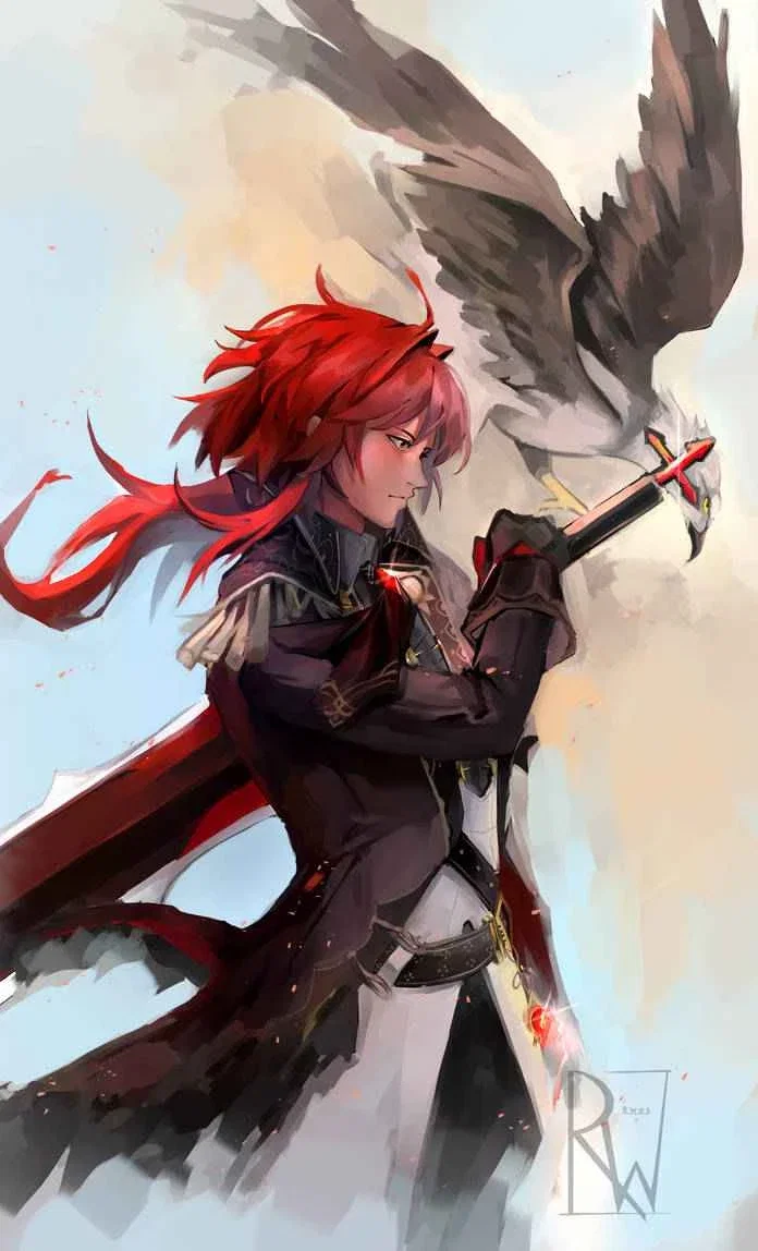 KNIGHT!AU • Diluc Ragnvindr