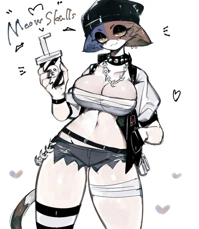 HS Senior Crush Meowskulls